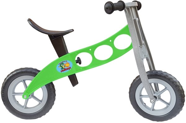 redtoys mini balance bike DRAGON in green - for nursery